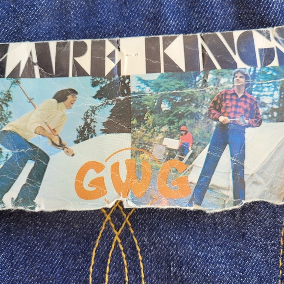 Vintage 1970s GWG Easy G high waisted jeans - Picture 8 of 14